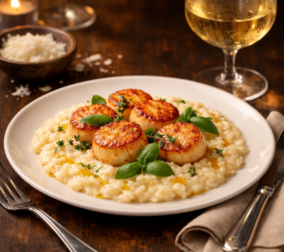 20251218_1705_Gourmet_Scallops_and_Risotto_simple_compose_01kcrktyp9ejkax1ddxc1jedzh.png